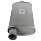 aFe Scorpion Replacement Alum Steel Muffler Double Layer 2-1/2in In/Out Center/Offset 18inL x9inW