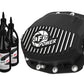 aFe Rear Differential Cover (Black Machined; Pro Series); 15-19 Ford F-150 V6-2.7L (t) (12-Bolt)