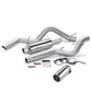 Banks Power 06-07 Chevy 6.6L CCLB Monster Exhaust System - SS Single Exhaust w/ Chrome Tip