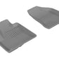 3D MAXpider 2007-2009 Hyundai Santa Fe Kagu 1st Row Floormat - Gray