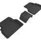 3D MAXpider 2015-2018 Audi Q3 Kagu 2nd Row Floormats - Black