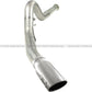 aFe MACHForce XP 5in DPF-Back Stainless Steel Exh Sys, polished tip,Ford Diesel Trucks 11-14 V8-6.7L