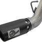 aFe LARGE BORE-HD 4in 409-SS DPF-Back Exhaust w/Dual Black Tips 2017 GM Duramax V8-6.6L (td) L5P