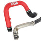 aFe BladeRunner 2.5in Red IC Tube Hot Side w/ Coupling & Clamp Kit 2016 GM Colorado/Canyon 2.8L