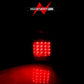 ANZO 2001-2002 Toyota 4 Runner LED Taillights Red/Clear