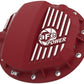 aFe Pro Series GMCH 9.5 Rear Diff Cover Red w/ Machined Fins 19-20 GM Silverado/Sierra 1500