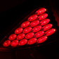 ANZO 2003-2005 Nissan 350Z LED Taillights Red