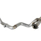 aFe POWER Twisted Steel Y-Pipe 2-1/4in 409 SS Exhaust System 2018 Jeep Wrangler (JL) V6-3.6L