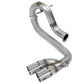 aFe Rebel Series DPF-Back 3in Side Exit SS Exhaust w/ IC Polished Tips 2016 GM Colorado/Canyon 2.8L