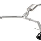 afe MACH Force-Xp 13-16 Audi Allroad L4 SS Axle-Back Exhaust w/ Black Tips