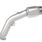 aFe 09-16 Audi A4/A5 (B8) L4-2.0L (t) Twisted Steel 3in. Downpipe - 304 Stainless w/ Cat