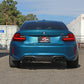 aFe 16-18 BMW M2 L6-3.0L MACH Force-Xp 3in to 2.5in 304 SS Cat-Back Exhaust System-Quad Black Tips