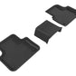 3D MAXpider 2017-2020 Audi Q7/Q8 Kagu 2nd Row Floormats - Black