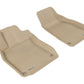 3D MAXpider 2005-2011 Audi A6/S6 Kagu 1st Row Floormat - Tan