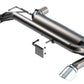 Borla 21-22 Ford Bronco 2.3L 4WD S-Type Axle Back Exhaust w/ Bright Chrome Tips