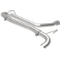 aFe Takeda 2-1/2in 304 SS Axle-Back Exhaust (No Muffler) 18-21 Hyundai Kona L4 1.6L (t)