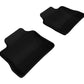 3D MAXpider 2010-2016 Porsche Panamera Kagu 2nd Row Floormats - Black