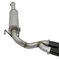 aFe Rebel Series 3-1/2in 409 SS Cat-Back Exhaust System w/Black Tip RAM 2500/3500 14-17 V8 6.4L