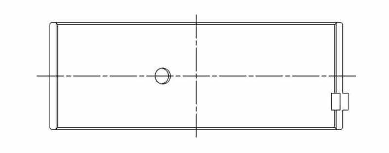 ACL Ford/Cosworth 2.0L (YB) Standard Size Race Series Rod Bearing Set