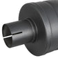 aFe MACH Force-Xp 409 SS Muffler w/ Black finish 2-1/2in Inlet & Oulet 14in x 16in Diameter