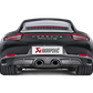 Akrapovic 16-17 Porsche 911 Carrera S/4/4S/GTS (991.2) Rear Carbon Fiber Diffuser - Matte