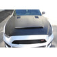 Anderson Composites 2015-2017 Ford Mustang (Excl. GT350/GT350R) Super Snake Style Hood Fiberglass