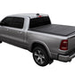 Access LOMAX Alum Tri-Fold Cover w/Split Rails BK Urethane Finish 19-20 Dodge Ram-5ft 7in w/o RamBox