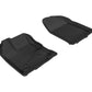 3D MAXpider 2007-2014 Ford Edge Kagu 1st Row Floormat - Gray