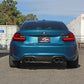 aFe 16-18 BMW M2 L6-3.0L MACH Force-Xp 3in to 2.5in 304 SS Cat-Back Exhaust System-Quad Polish Tips