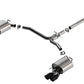 Borla 18-22 Toyota Camry XSE 2.5L i4 AT/MT FWD / 4DR S-TYPE Cat Back Exhaust (Black Chrome)