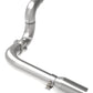 aFe 20-21 Jeep Wrangler Large Bore-HD 3in 304 Stainless Steel DPF-Back Exhaust System - Polished Tip