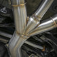 aFe Takeda 3in 304 SS Cat-Back Exhaust w/ Tri-Polished Tips 17-18 Honda Civic Type R L4 2.0L (t)