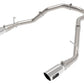 aFe Large Bore-HD 3in 409SS DPF-Back Exhaust System w/ Polished Tip RAM 1500 20-21 V6-3.0