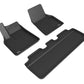 3D MAXpider 21-22 Tesla Model Y 1st & 2nd Row Floormats - Black