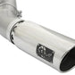 aFe ATLAS 5in DPF-Back Aluminized Steel Exhaust System w/Polished Tips 2017 GM Duramax 6.6L (td) L5P