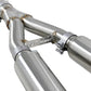 aFe Takeda 2.5in 304 SS Cat-Back Exhaust System w/ Black Tips 16-18 Infiniti Q50 V6-3.0L (tt)