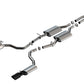 Borla 19-23 Dodge Charger GT 3.6L V6 RWD S-Type Catback Exhaust - Black Chrome Tips