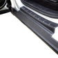 Bushwacker 99-16 Ford F-250 Super Duty Crew Cab Trail Armor Rocker Panel / Sill Plate Cover - Black