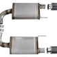 aFe MACH Force Xp SS Axle Back Exhaust System w/ Carbon Fiber Tips 15-17 Ford Mustang GT V8-5.0L