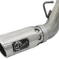 aFe Large Bore-HD 4in 409-SS DPF-Back Exhaust w/Dual Polished Tips 2017 GM Duramax V8-6.6L (td) L5P