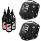 aFe Power Pro Series Dana 44 Front & Rear Diff Cover Black w/ Mach Fins 97-18 Jeep Wrangler (TJ/JK)