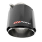 aFe MACH Force-Xp 304 SS Clamp-On Exhaust Tip 2.5in. Inlet / 4.5in. Outlet / 7in. L - Carbon Fiber