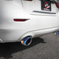 aFe Takeda 2.5in 304 SS Axle-Back Exhaust w/ Blue Flame Tips 16-18 Infiniti Q50 V6-3.0L (tt)