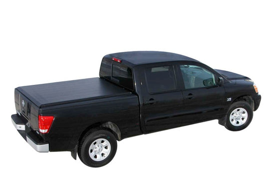 Access Original 08-15 Titan Crew Cab 7ft 3in Bed (Clamps On w/ or w/o Utili-Track) Roll-Up Cover