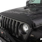 Bushwacker 18-19 Jeep Wrangler Rubicon/Sport//Unlimited/Sport S Hood Stone Guard- Black