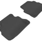 3D MAXpider 2007-2013 BMW 3 Series E92 Kagu 2nd Row Floormats - Black