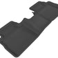 3D MAXpider 2008-2013 Nissan Rogue Kagu 2nd Row Floormats - Black