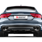 Akrapovic 13-17 Audi S6 Avant/Limousine (C7) Evolution Line Cat Back (Titanium) w/ Carbon Tips