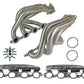 aFe Twisted 304SS Header 2020 Chevy Corvette (C8) 6.2L V8 - Brushed