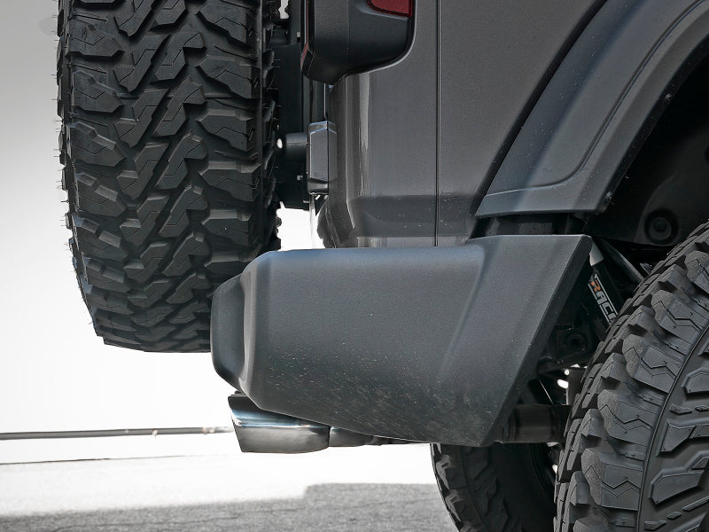 aFe Rebel Series 2.5in 304 SS Cat-Back Exhaust w/ Polished Tip 18-20 Jeep Wrangler (JL)